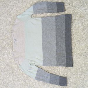 Croft & Barrow pastel color block sweater